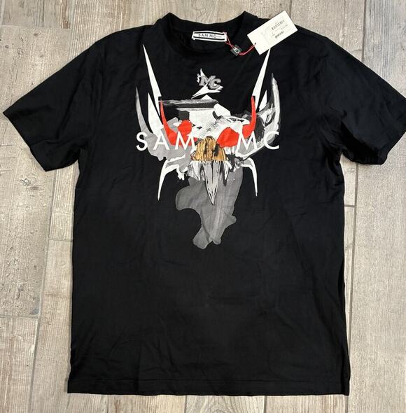 Sam MC Other - SAM MC London Graphic T-Shirt Black Men’s Size Medium NWT Luxury Streetwear